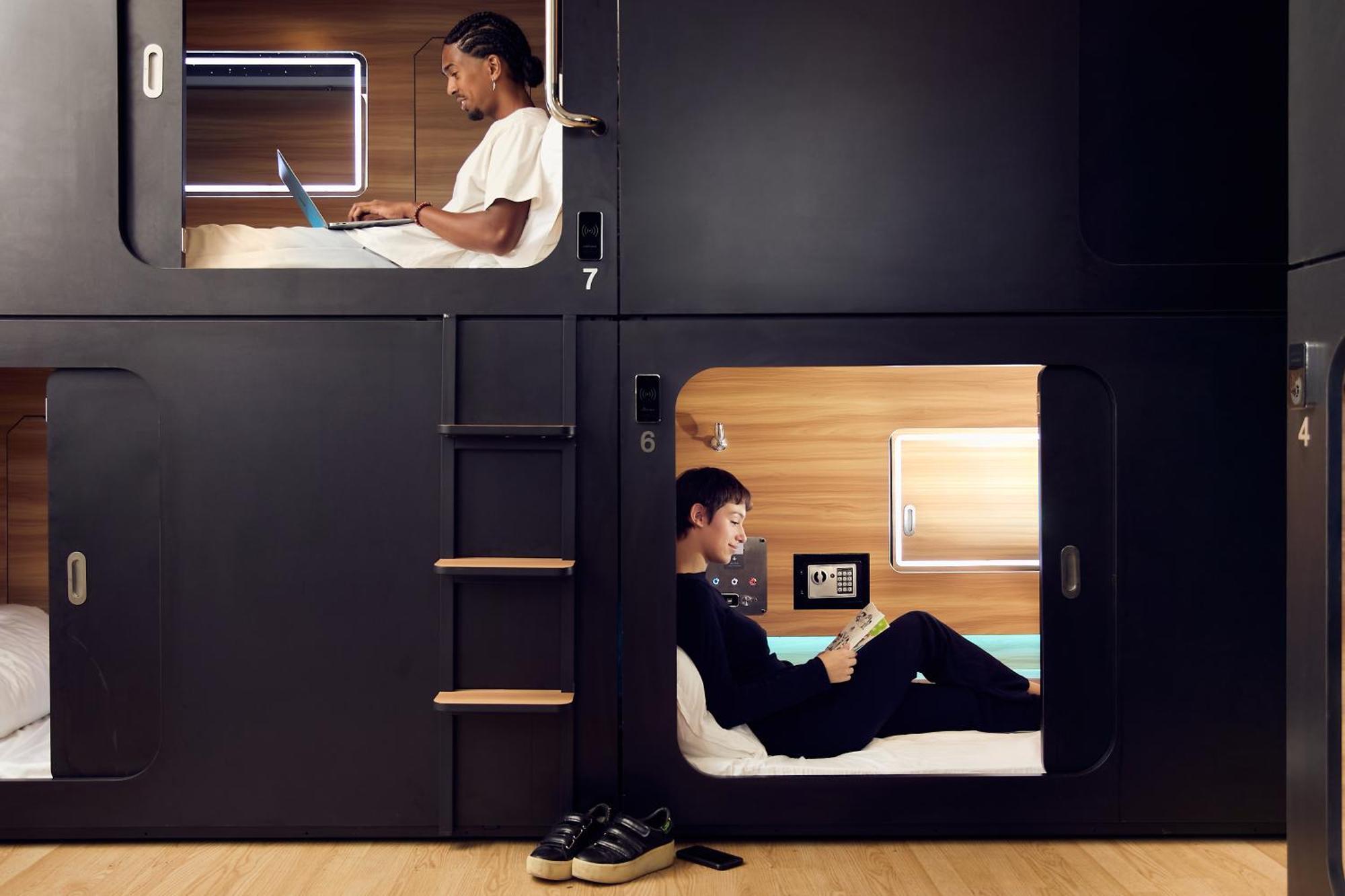 Capsule Hotel Montreal Exterior foto